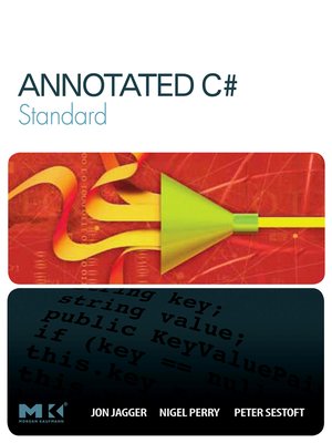 cover image of Annotated C# Standard